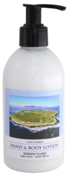 ROBBEN ISLAND HAND AND BODY LOTION tourism souvenirs